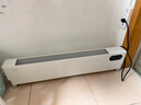 美的（Midea）【全屋升温】石墨烯踢脚线取暖器/语音家用暖风机/电热电暖器/浴室电暖气大面积速热烤火炉HDT22ZK 实拍图