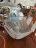 Momscook 不锈钢滤水篮 滤水盆 滤水网 洗菜篮 洗菜盆 M1051139 30cm 实拍图