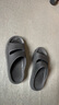 李宁反伍SLIDE OG拖鞋男鞋2025夏季篮球潮流透气柔软凉鞋ABTV007 黑巧褐-2 42 (265mm) 实拍图