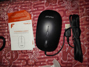 方正Founder有线鼠标 企业采购商务办公鼠标 人体工学设计USB即插即用 适用台式机笔记本办公游戏鼠标【黑色】 实拍图