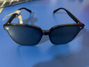 BOLON暴龙眼镜太阳镜防晒墨镜男女款韩版经典方框遮阳镜旅游街拍BL3027 大码BL3037D11-暗黑反光 实拍图