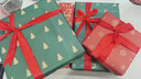 梦桥圣诞节礼物包装纸送男女友diy手工礼品包装送丝带双面胶生日礼物 实拍图