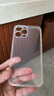 ESCASE 苹果14pro手机壳iphone 14pro保护套透明超薄防摔TPU软壳简约时尚网红潮款男女全透明 实拍图