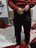 皮尔卡丹裤子男秋冬季弹力宽松束脚休闲裤男哈伦运动男裤舒适百搭男士长裤 K1090-1黑【专版秋冬季】 2XL 建议140-155斤 实拍图