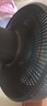 美的（Midea）【超级单品】七叶轻音立式电风扇家用柔风落地扇台式桌面小型风扇大风量节能摇头宿舍电扇 SAF30AB 实拍图