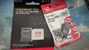 闪迪（SanDisk）256GB TF(MicroSD)内存卡 4K极速金卡A2 V30 U3行车记录仪 运动相机无人机 监控存储卡 读190MB/s 实拍图