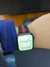 倾晨【米兰磁吸】适用苹果手表表带apple iwatch s12/11表带米兰尼斯表带磁吸s10/9/8/se3/Ultra4表带 米兰磁吸·黑间红 44/45/46/49mm表盘通用 实拍图