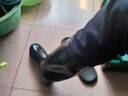胜丽雨鞋男低筒防滑耐折雨靴劳保水靴黑色45码1双 实拍图