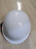 伟光安全帽 新国标 电绝缘 ABS透气 工地工程 圆顶透气白色 实拍图