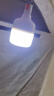 曼戈途夜市摆摊地摊户外LED充电灯泡应急家用工地照明超亮帐篷挂露营灯 40%选M25高亮600000W电显10-32时 实拍图
