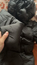 笛莎（DEESHA）童装女童和暖系列三防中长版防寒儿童羽绒服2025冬季新款女宝外套 黑色 120 实拍图