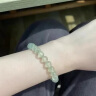 百洛奇冰种葡萄石手链绿色水晶月光石手串饰品送女友礼物 珠子10mm 晒单实拍图