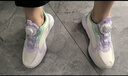 鸿星尔克儿童鞋男童鞋跑鞋中大童春秋新款青少年休闲鞋儿童运动鞋 微晶白/香薰紫-偏小1码 36 实拍图