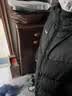 耐克NIKE女冬季长款连帽羽绒服 运动防寒外套 面包服HF7894-010黑XL 实拍图