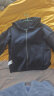 斐乐（FILA） 斐乐官方女士针织长袖外套2024春新款基础健身连帽运动上衣 RD宝蓝-NV 165/84A/M 晒单实拍图