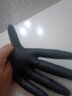 乌斯京（WOLSGIN）一次性手套丁腈橡胶厨房食品级加厚耐用家务丁晴手套黑色 大码 晒单实拍图