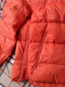 鸭鸭（YAYA）品牌2025羽绒服女新款鸭绒面包服立领秋冬潮流气质修身短款外套女 砖红色 L 实拍图