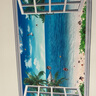 喜巢床头画装饰画客厅沙发背景背靠金山自粘画卧室贴画百福壁画山水画 相亲相爱 150cm x 50cm 实拍图