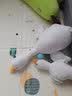 名创优品（MINISO）大白鹅毛绒公仔玩具搞怪新奇玩偶抱枕靠枕生日礼物女男孩 大白鹅1只-随机款式（67*18cm） 实拍图