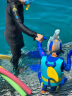 Tuban潜水面罩儿童浮潜游泳装备一体全干式呼吸浮潜近视游泳防雾装备 浅蓝色河马 【3-10周岁 专为儿童设计】 晒单实拍图