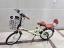 永久（FOREVER） 折叠自行车女款超轻便携小型男变速上班单车成人大人 免安装 升级版-变速-米黄 减震款 20英寸（适合身高140-160CM） 实拍图