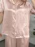 丝界推荐【商场同款】真丝睡衣女桑蚕丝素色可外穿家居服套装节日礼物 实拍图