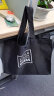 香佰嘉超市买菜环保购物袋可折叠防水手提包大容量时尚帆布袋单肩 黑色中号 晒单实拍图