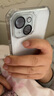 亿色适用苹果15手机壳 iPhone15透明保护套 超强防摔防磨防震硅胶软边气囊 简约男女款 实拍图