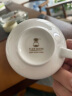泰摩白色陶瓷咖啡杯碟 典雅骨瓷咖啡杯套装 咖啡杯2杯2碟2勺 实拍图