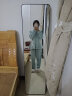 德旭（DEXU）全身镜落地镜家用简约网红ins风女宿舍卧室壁挂贴墙试衣穿衣镜子 【大圆角】155*45轻奢金摆挂两用 实拍图