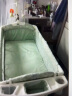 babyboat贝舟H1婴儿床可折叠新生儿宝宝床便携式移动拼接大床 绿旗舰款（玩具架置物架） 实拍图