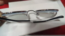 WAN XIN 新款 1.67超薄高清防蓝光镜片男可配度数送商务眼镜框女Z 149透明灰 GM同款显脸小 配万新1.67MR-7超薄防蓝光镜片 实拍图