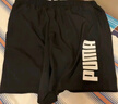 彪马（PUMA）复古宽松直筒运动短裤男子简约百搭休闲裤五分裤 848712 黑色-01 L (180/78A) 实拍图