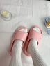 朴西新款夏季拖鞋女EVA外穿防滑室内洗澡防滑百搭不臭脚情侣家用拖 淘沙粉 38-39 实拍图