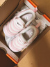 耐克毛毛虫婴童轻便软底运动鞋男女童易穿脱宝宝支撑NIKE 343938 637泡沫粉/黑/山峰白/白色 26 实拍图