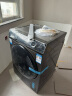 海尔（Haier）洗衣机10公斤滚筒家用嵌入式节能变频洗烘一体空气洗大筒径智能投放巴氏除菌超薄洗衣机HB309 实拍图
