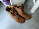 3066新式棕色作战靴男作战鞋超轻高帮侧拉链战术靴透气耐磨训练沙漠靴 棕色新式作战靴 42 /260（原厂正品  两双鞋垫） 实拍图