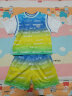 SNOOPY史努比男童运动套装2024新款夏季薄款洋气儿童装短袖短裤两件套潮 G01蓝色 110 晒单实拍图