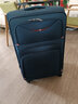 兰博军刀（Rambo Saber）行李箱牛津布拉杆箱商务旅行箱登机箱帆布密码箱超大容量箱子软箱 086A蓝色拉链 26英寸 实拍图
