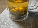 苏泊尔（SUPOR）苏泊尔双层隔热玻璃带盖杯保温耐热办公室泡茶杯带茶仓大容量水杯 【新升级】流光银 570ml 实拍图