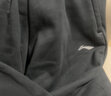 李宁（LI-NING）加绒运动裤男裤秋冬季新款裤子收口束脚宽松长裤休闲裤运动卫裤 黑色收口【棉质常规 舒适亲肤】 5XL /200(220斤-235斤) 实拍图