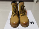 暇步士（Hush Puppies）马丁靴女士高帮加绒英伦大黄短靴U2U04DD4 驼色 38 实拍图