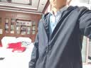 花花公子男士休闲夹克青年连帽外套男薄款春秋季茄克夏季上衣男装爸爸装 黑色 XL 【建议体重120-130斤】 实拍图