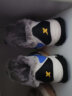 特步（XTEP）儿童童鞋男女童小童户外加绒保暖棉鞋 黑/帆白/月季黄 29码 晒单实拍图