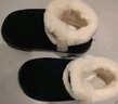俞兆林（YUZHAOLIN）棉拖鞋女室内包跟厚底保暖毛绒棉鞋雪地靴 YO511 实拍图