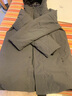 君羽户外羽绒服男中长款商务风鹅绒服800蓬白鹅绒连帽羽绒大衣G52199 曜石灰 M （推荐131-145斤） 实拍图