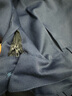  乾朗 春秋防静电工作服套装男女长袖厚款耐磨劳保服带反光条电焊工服汽修工程服加油站电力局工装可定制logo 藏蓝色春秋套装170 实拍图