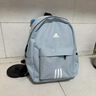 阿迪达斯adidas 男女运动休闲双肩包旅行包学生书包 IR9757 淡芝麻灰 实拍图