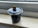 故宫文化 瑞兔迎月·便携茶具套装 旅行茶杯茶具套装故宫文创男士生日礼物 礼盒装 2件 实拍图