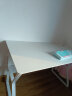 蔓斯菲尔（MSFE）电竞桌子电脑桌台式家用办公桌椅套装简易卧室学习写字桌 【加粗40mm钢腿】白色120*60cm 晒单实拍图